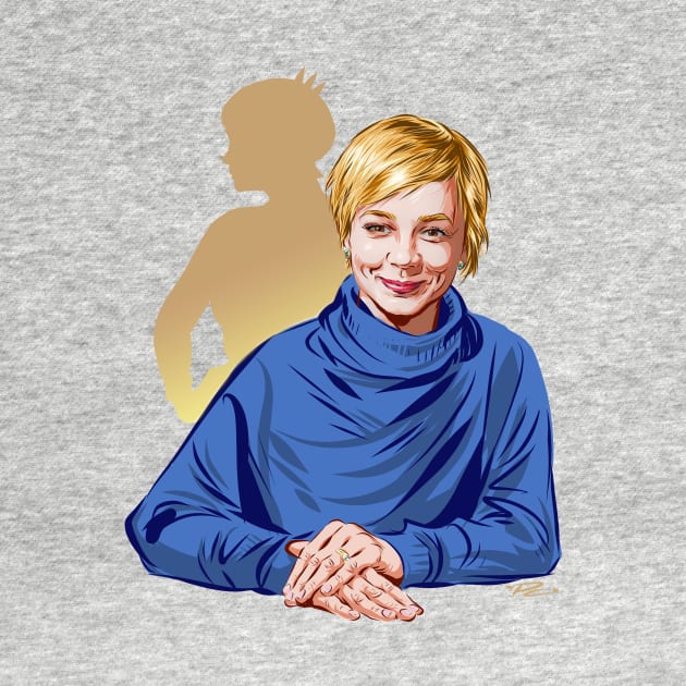 Carey Mulligan - An illustration by Paul Cemmick by PLAYDIGITAL2020